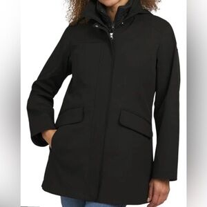 Lands' End Ladies' 3-in-1 Systems Jacket Women's / Black /  Medium / New